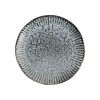 placa de ceramica azul