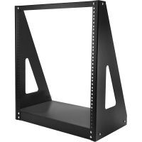 startech 2postrack12 rack abierto de 2 columnas 12u