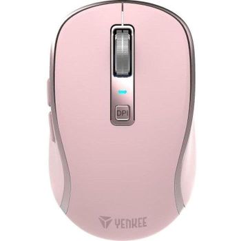 Ratón Yenkee YMS 2085PK Inalámbrico Bluetooth 2400 DPI Rosa 5 Botones