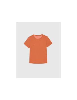 Camiseta Champion SS Mujer Naranja