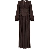 elisabetta franchi vestido largo abr1566e2-ev9 para mujer