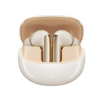 QCY HT08 MeloBuds Pro Hi-Res LDAC Adaptive ANC 6 Micrófono Bluetooth 5.3 Auriculares Inalámbricos Dorados