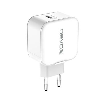 Cargador Nevox 1880 Interior Universal USB-C 20W Blanco