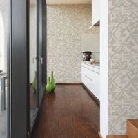 papel pintado mosaico geometrico