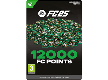 Xbox Series X S & One EA SPORTS FC™ 25 - 12000 FC Points (Código de descarga) (*Juego base se vende por separado)