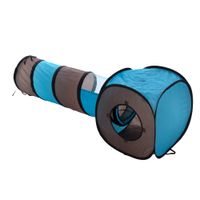 tunel connect 2 en 1 para gatos - 4 sets 4 tuneles y 4 cubos