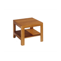 mesa de rincon en madera de pino resistente y funcional