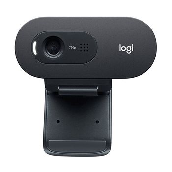 Logitech C505e webcam negra
