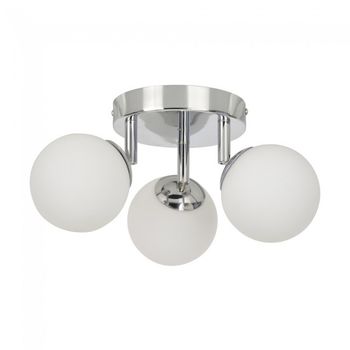 Plafón para baños opah (3 luces)