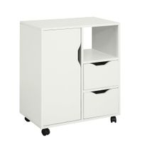 archivador compacto con cajones y espacio de almacenaje 60x70x35 cm