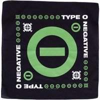 type o negative bufanda negative symbol para hombre