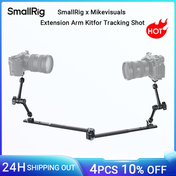 SmallRig x Mikevisuals Kit de brazo de extensión para seguimiento de disparo, carga de hasta 3kg / 6.6lb para filmación de películas, turismo-MD4362
