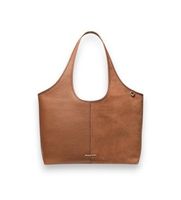 michael kors para mujer 30t6g51t3s bolso tote henly grande de piel y ante marron osfa casual