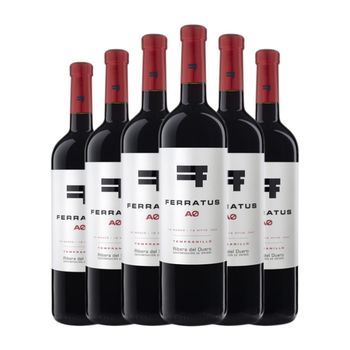 Ferratus Vino Tinto Aø Ribera Joven 75 Cl 14.5% Vol. (pack De 6 Unidades)