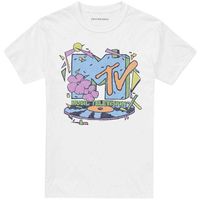 mtv camiseta hibiscus love para hombre