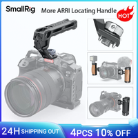 mango superior smallrig dslr con orificios de localizacion de 38 -16 para arri grip para jaula de camara plataforma universal con zapata fria-3765