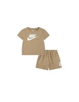 pantalones nike nkn club tee and short set infantil hemp