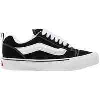 vans zapatillas skate knu skool black white para hombre