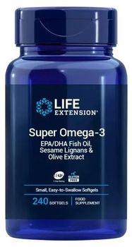 Life Extension Super Omega-3 240 Cápsulas Blandas