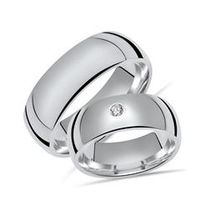 alianzas plata 925 grabado circonita