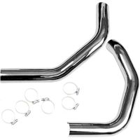 protector termico del tubo de escape harley-davidson sportster 14- cromado