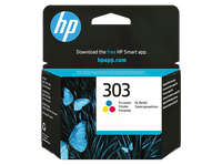 cartucho de tinta - hp 303 tricolor t6n01ae 165 paginas compatibilidad con impresoras la serie envy
