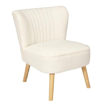 Sillón Borreguito HOME DECO FACTORY Erika 70x72x59 cm