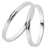 alianzas oro blanco 2mm