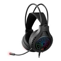 auriculares esperanza egh5000 con cable usb gaming con microfono rgb negros