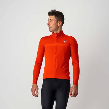 Castelli Goccia Jacket - S - Fiery Red