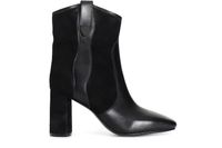 botin piel bimaterial black 37