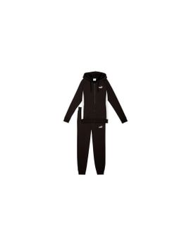 Chándal Puma FullZip Hooded Swea Mujer Negro