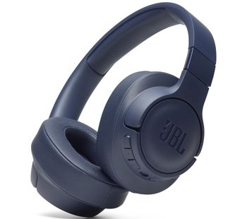 JBL Tune 750BTNC Wireless Bluetooth Noise-Cancelling Headphones - Blue, Blue