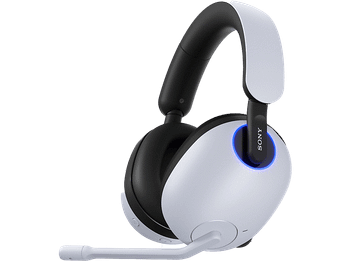 Auriculares gaming - Sony INZONE H9, Noise Cancelling, Inalámbricos, Bluetooth, Sonido espacial 360, 32h, Micrófono, PC / PlayStation 5 (PS5), Blanco
