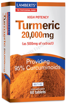 Lamberts Cúrcuma 20.000mg 60 Tabletas