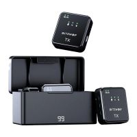 microfono blitzwolf bw-sx63 inalambrico omnidireccional con dsp y bateria 1000mah