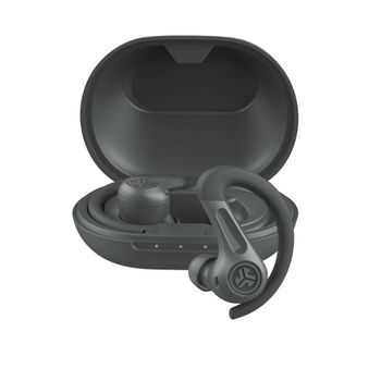JLab Sport Auriculares True Wireless Stereo (TWS) gancho de oreja Llamadas/Música Bluetooth Grafito