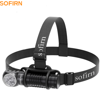 Linterna Frontal SOFIRN HS41 4000lm 21700 Recargable por USB C con LED SST20, Indicador de Batería y Base Magnética