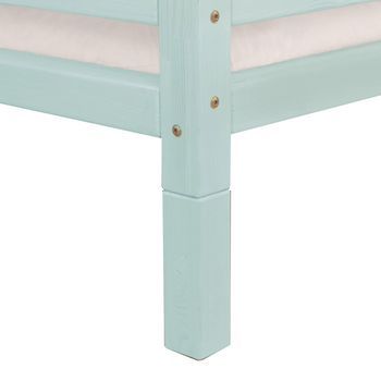 6 Pies De Cama 20 Cm Foot Azul Claro
