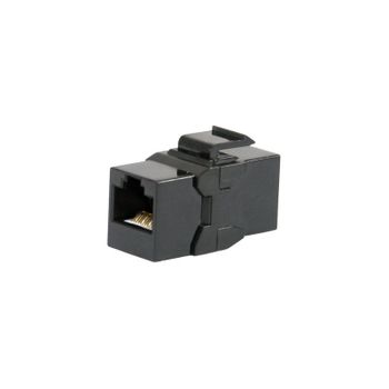 Conector de red EQUIP 125580 plano RJ-45 hembra a hembra Cat6a PoE