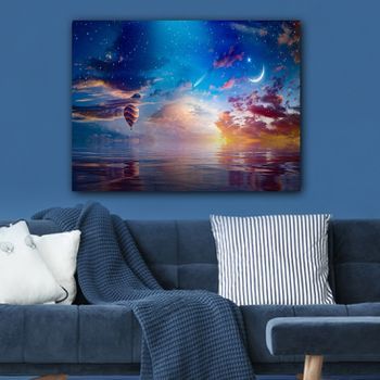 Pintura Decorativa Lienzo 1166868406_70100 Multicolor 70x100 Cm