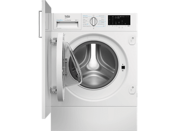 Lavadora integrable - Beko B3WBT49435WB, 9kg, 1400 rpm, Motor ProSmart, Energy Spin, Sin panelar