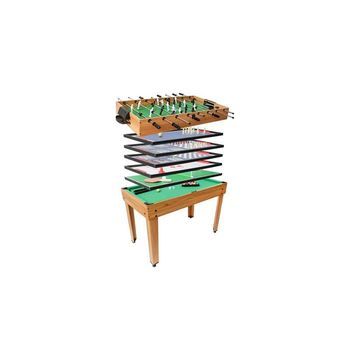 Mesa Multijuegos 7 En 1 106,9 X 60,5 X 81 Cm Campo De Juego 106 X 58