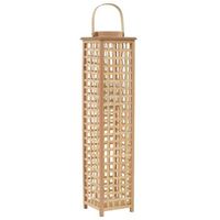 portavelas colgante bambu natural vidaxl