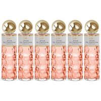 pack de 6 eau de parfum mujer saphir vive la femme 200 ml