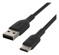 braided c-a 1m blk