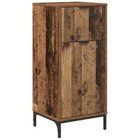 gabinete de bano  armario de bano con cajon madera vieja 395 x 36 x 88 cm