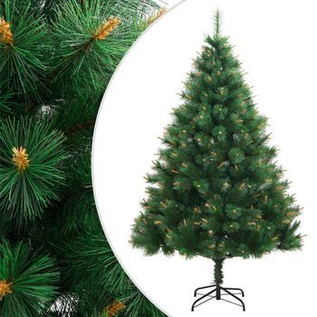 Árbol De Navidad | Decoraciones De Navidad Artificial Con Bisagras Y Soporte 180 Cm Cfw497127