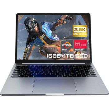 Ninkear A15 Pro portátil 120 Hz 2.5K 16 pulgadas AMD Ryzen 5 5500U 16 GB DDR4 1 TB SSD Windows 11 Batería de 54.72 Wh De