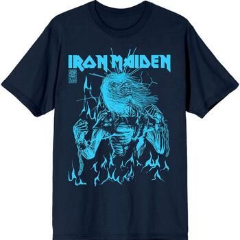 Iron Maiden Camiseta manga larga 50 Life After Death Flames para mujer